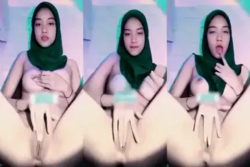 Sarah Si Hijab Sange Main Jari Liar Sampai Puas